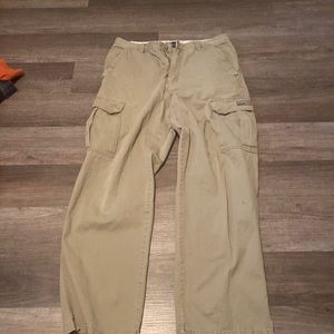 Wide Fit khaki Cargo